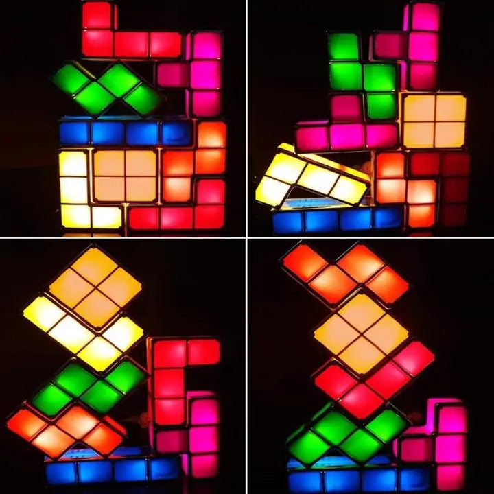 Stackable Creative Tetris Lamp