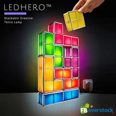 Stackable Creative Tetris Lamp